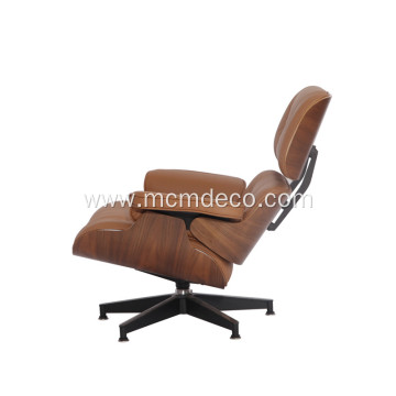 Timeless Classic Leather Eames Lounge Chair Replica